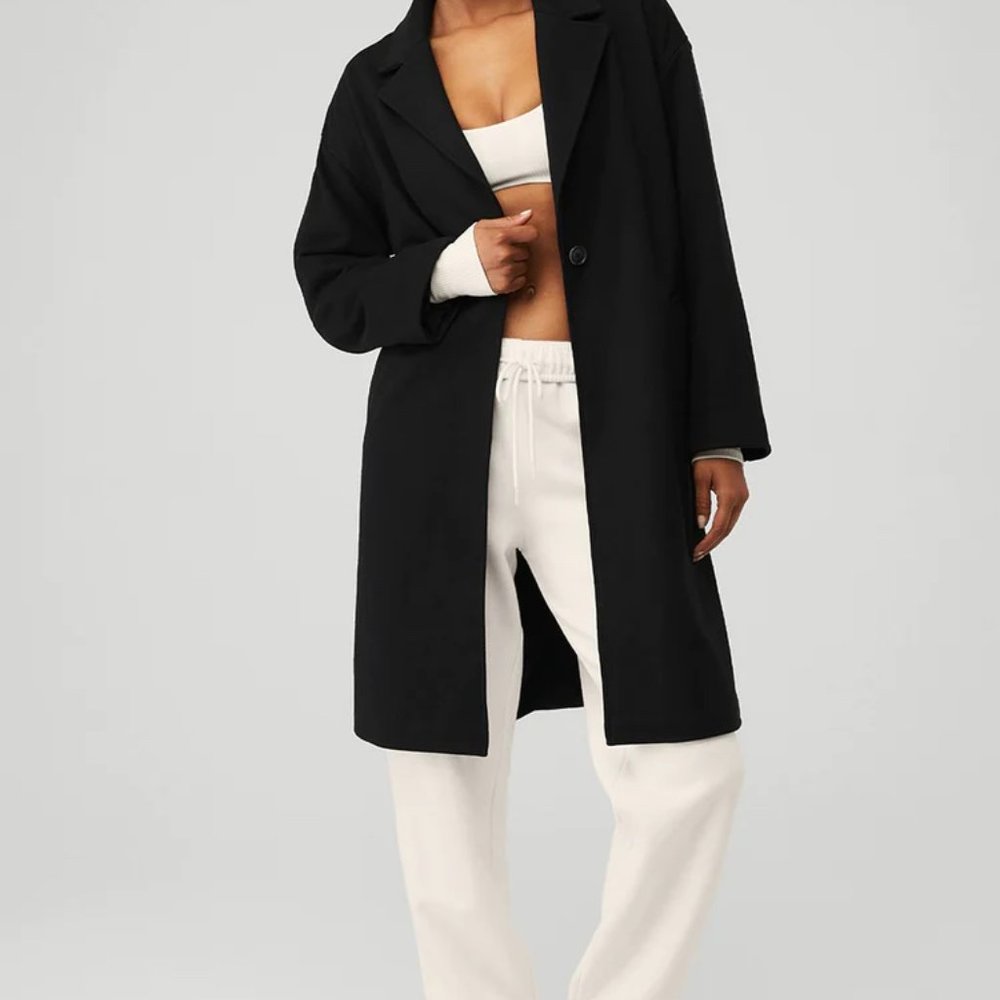 ALO VIP Blazer Trench Coat Small